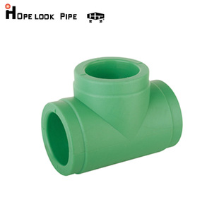 Supply PPR pipe fittings 110mm 125mm 140mm 160mm 200mm PPR tee reducing tee