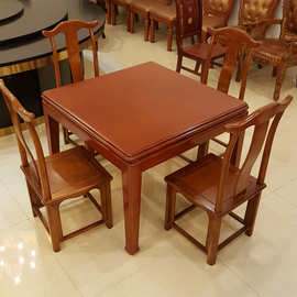 实木椅子 茶桌椅明清家具仿古椅 酒店家具茶馆 咖啡店中式官帽椅