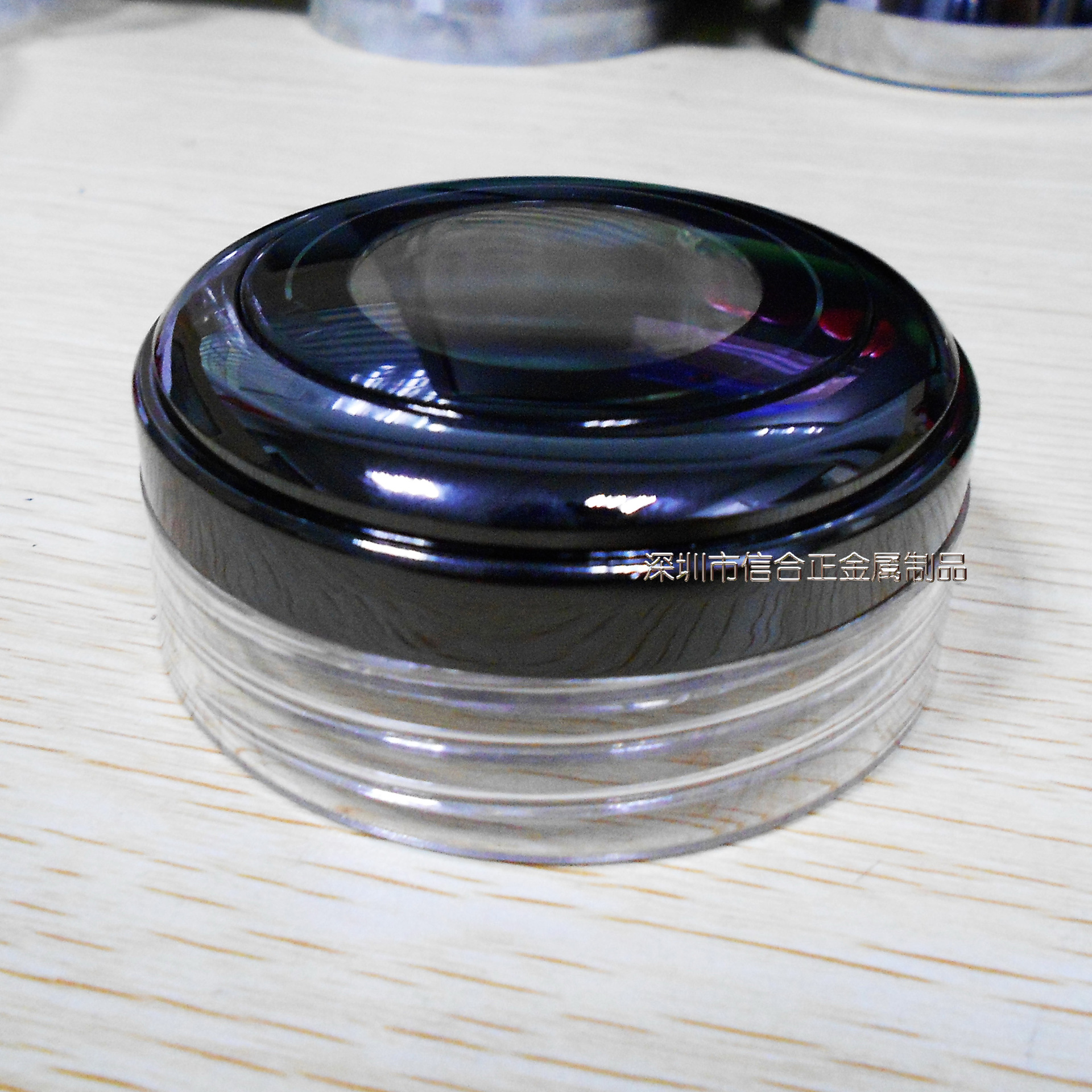 透明玻璃水晶杯盖冰心通透PP塑料PC五金玻璃杯盖子配件开发工厂家