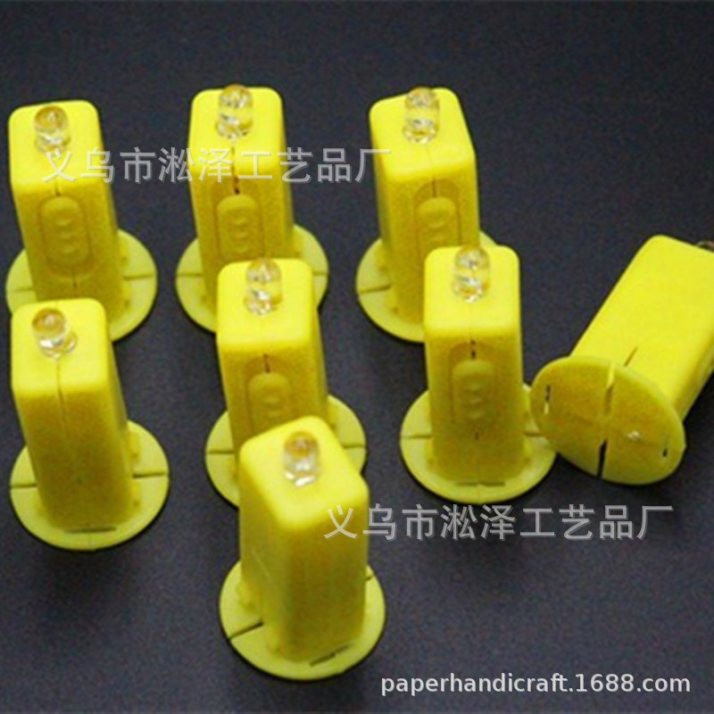 Paper Lantern Wick DIY Led Digital Production Materials Colorful Candle Small Lantern Small Yellow Lantern Button Decoration Paper Lantern Wick DIY Led Digital Production Materials Colorful Candle Small Lantern Small Yellow Lantern Button Decoration