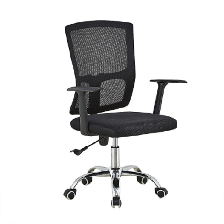Silla de oficina del fabricante, silla de oficina, silla de personal con malla transpirable, silla giratoria reclinable cómoda y moderna para uso doméstico.