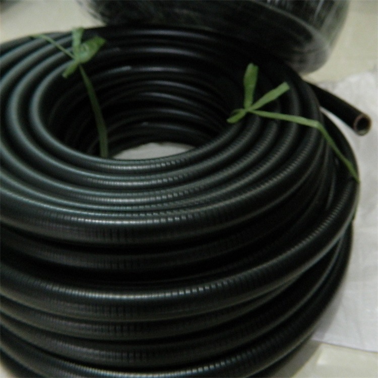 福莱通双扣平包管 304双勾包塑铠甲管抗拉抗压DN16