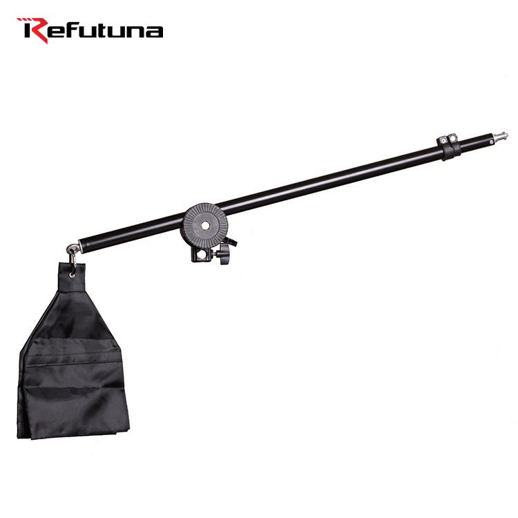 Ruifutu ceiling lamp rack cantilever horizontal shelf soft light paper bracket professional soft light box with sandbag photography equipment