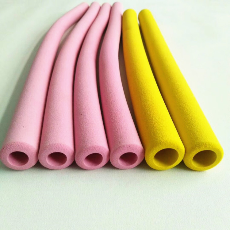 大泡沫橡胶手柄把套批发 高密橡塑海绵空心软管 止滑减震隔离棉套