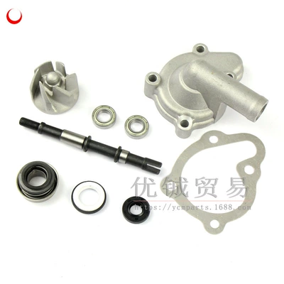 ATV 250 parts water pump cover shaft oil seal big sheep CF250 water pump assembly bearing kit (Motorcycle engine and accessories)