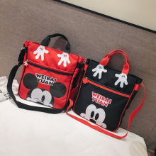 2022新款儿童单肩斜挎包可爱卡通印花男女童包小学生手提包补习袋