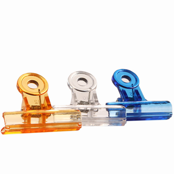 Factory new transparent simplicity long tail clip student plastic…