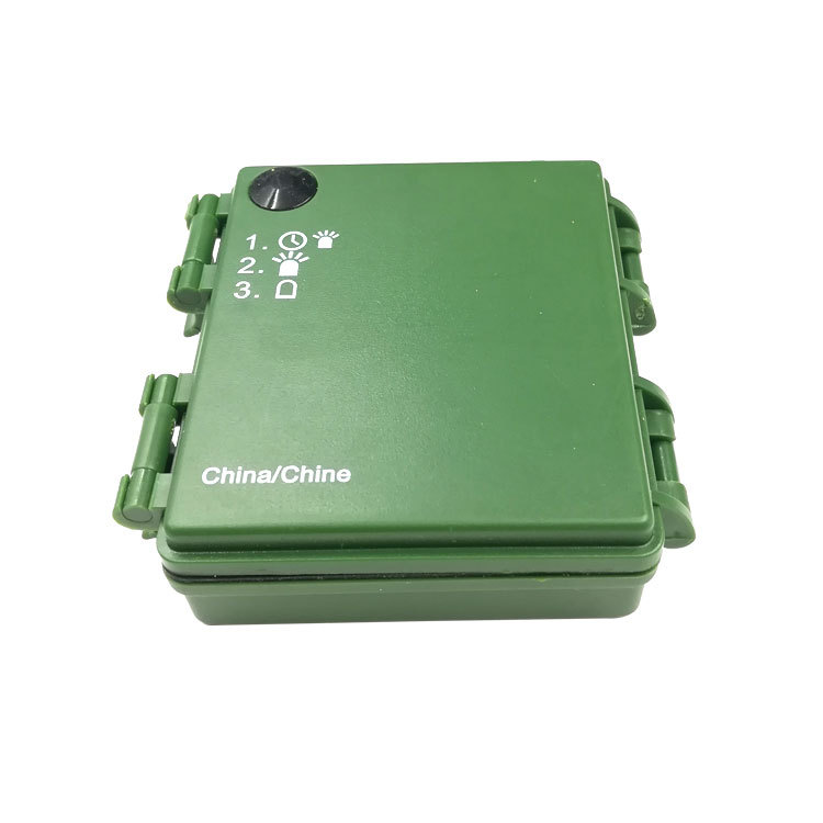 4AA防水电池盒 带盖定时电池盒CE ROHS 认证4节5号电池盒