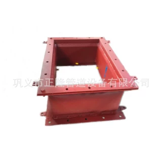 定制烟风道矩形非金属补偿器 织物软连接补偿器 管道非金属膨胀节