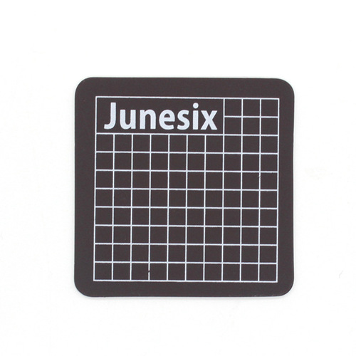 Rubber stamp engraving pad 6x6cm mini cute cutting board two-color paper handbag tape carving knife cutting board