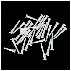 1-inch inflatable yoga ball jump mat sheep horn ball handle ball fitness ball spare needle-style plastic white inflatable wholesale