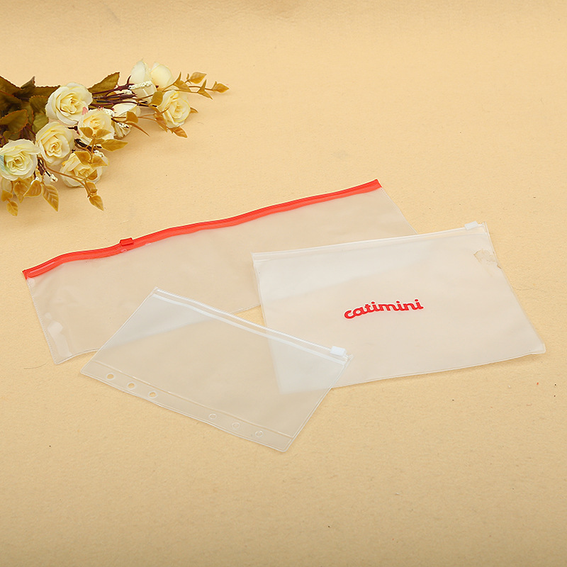 厂家定 制批发pvc袋洗漱包便捷塑料收纳袋PVC拉链袋透明化妆品袋