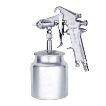 F-75油漆喷枪 w-71气动上下壶喷壶家具 汽车涂料胶水高雾化喷E18