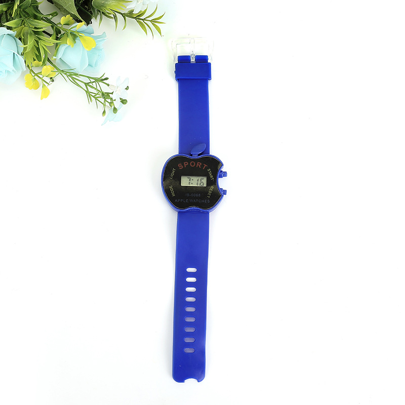 Electrónica para niños en forma de manzana reloj electrónico directo de fábrica Taobao pequeños regalos al por mayor niños y niñas