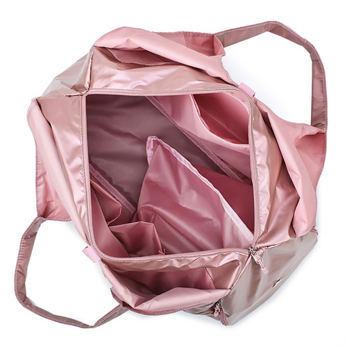 Trendy Yoga Fitness Bag Solid Color Large Capacity Wear-Resistant and Burden-Reducing Portable Travel Bag Luggage Bag Travel Bag
