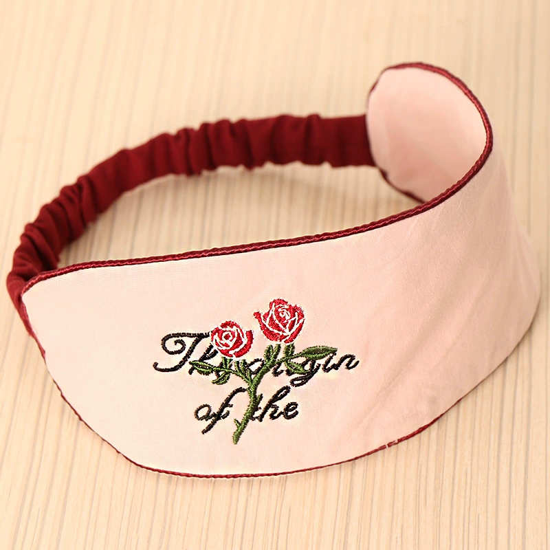 [Yue Son мать L003] Весна и осень из чистого хлопка для беременных женщин повязка на голову с вышивкой розы Кондиционер номер