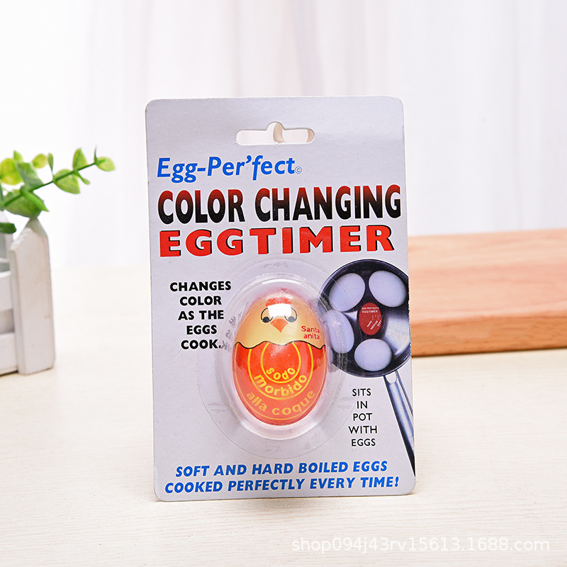 Creativo de dibujos animados huevo hirviendo temporizador de cocina huevo hervido corazón huevo observador huevo hirviendo temporizador en stock suministro