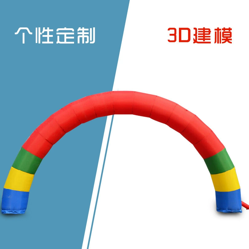 Travel inflatable round rainbow props, wholesale