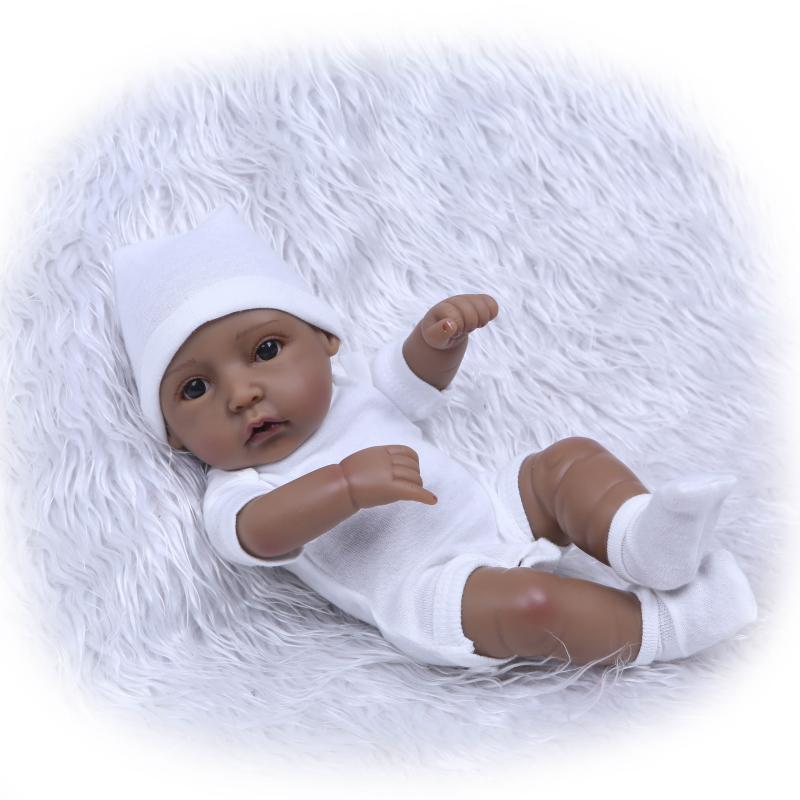 NPK pegamento completo simulación bebé muñeca pequeño bebé negro Comercio exterior productos calientes