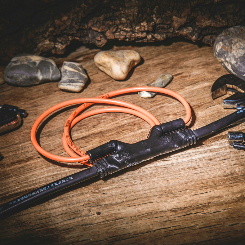 电地暖 碳纤维 碳纤维地暖发热线 硅胶碳纤维地暖