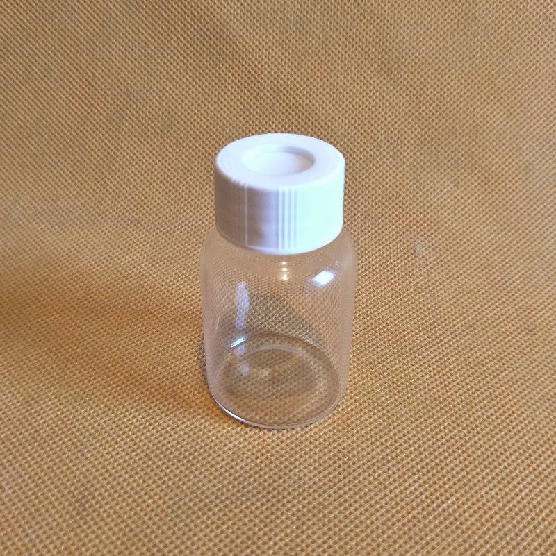 30ml硼硅透明玻璃样品瓶 顶空试剂瓶