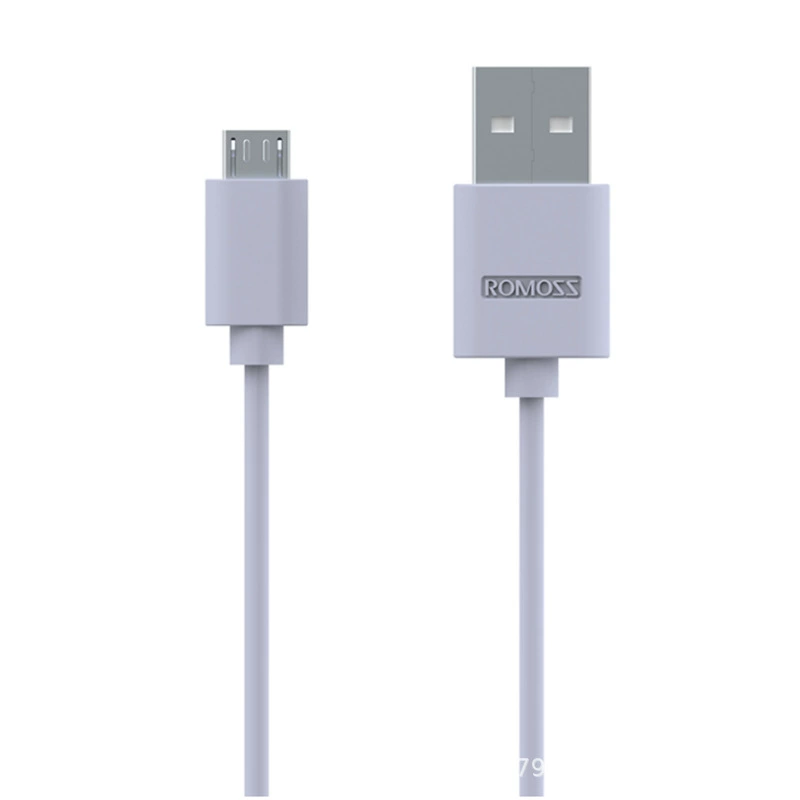 Оптовая Romoss Romans 25см короткий срок мобильная батарея зарядная сокровище Micro Android 2.1A быстрая зарядка кабель
