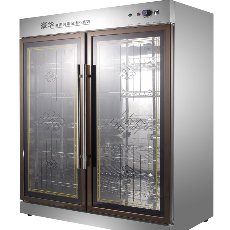 Affinity Commercial Disinfection Cabinet Household Vertical Large Capacity Cleaning Cabinet Melamine Tableware Bowl Chopsticks Disinfection Cupboard Medium Temperature