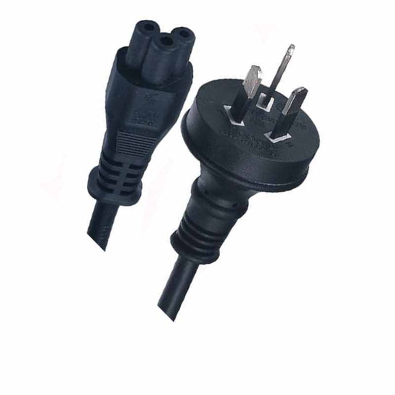 供应三芯10A澳大利亚背插 SAA认证澳规背驼式背靠背澳标公母插