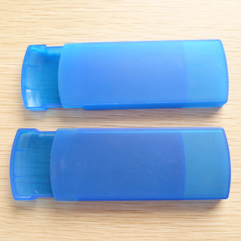 创口贴储存盒 药品摆放推拉塑料储存盒 创口贴盒