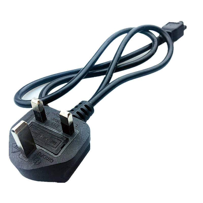 供应英式插头电源线QT1米老鼠插头电源线