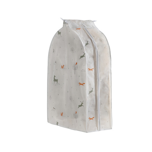 Clothing Dust Cover Bulk Transparent PEVA Three-Dimensional Hanging Garment Bag Wardrobe Coat Hanging Bag Dustproof Garment Cover Hanging Bag
