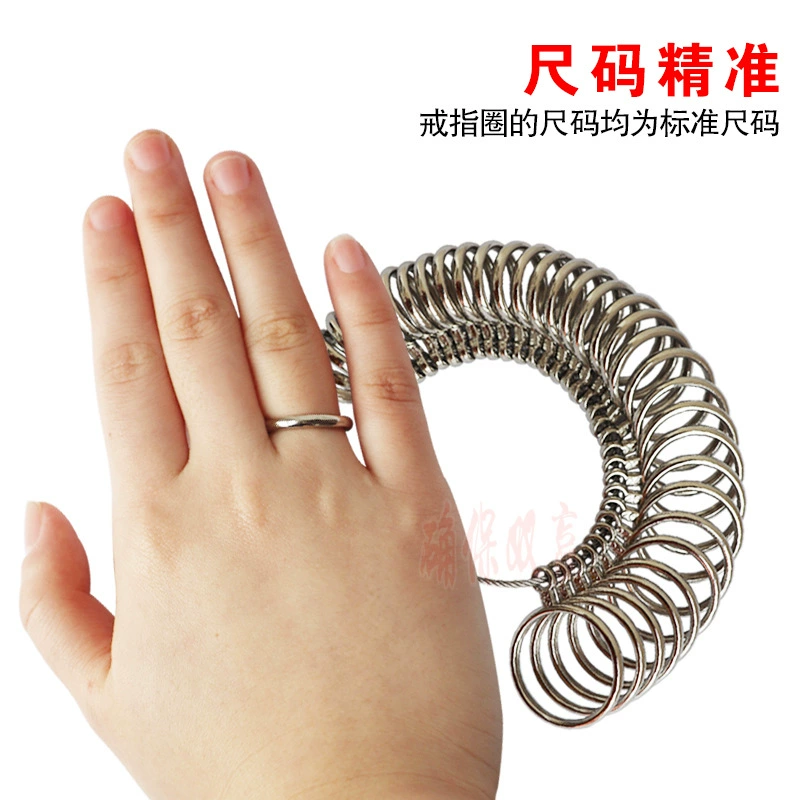 Порт Oudu Meidu Ежедневное кольцо Кольцо Рука Дюйм Кольцо Палец Размер Измерение Номер Кольцо Инструмент