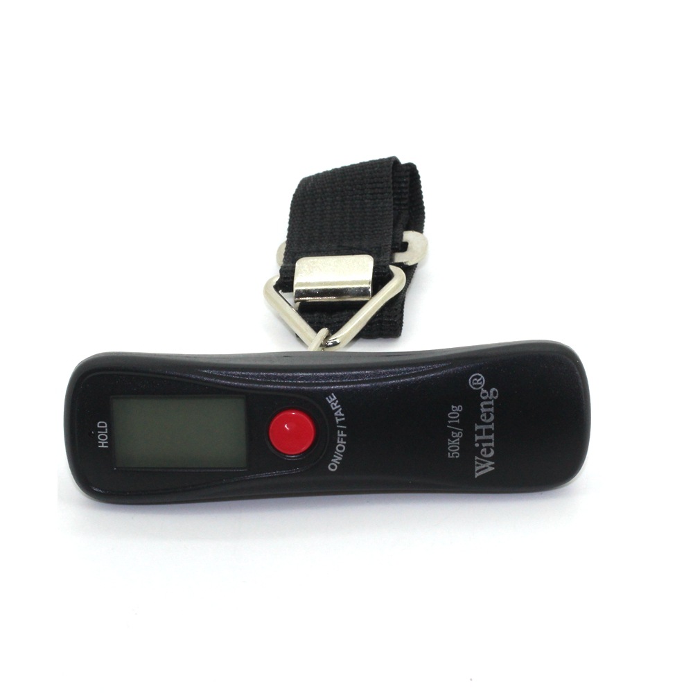 直销WH-外贸便携箱包行李秤 买菜称重器吊钩秤精准钓鱼秤50kg