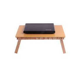 源头工厂简约时尚推荐榉木电脑桌 床上懒人桌 创意榉木电脑用桌