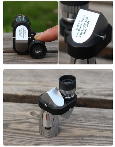 Corner telescope monocular high-definition high-power optical mini pocket 8x telescope outdoor manufacturer and wholesaler