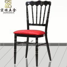 金属竹节椅古堡椅酒店婚庆宴会椅移动坐垫古堡椅户外活动餐厅家具