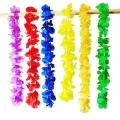 Hawaiian party decoration 36-color garland, multi-color mixed, no odor, less silk shedding, can be vacuum packed