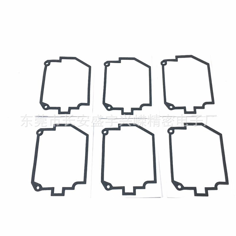 环保黑色eva泡棉耐高温手机防水海绵减振防火背胶eva泡棉模切