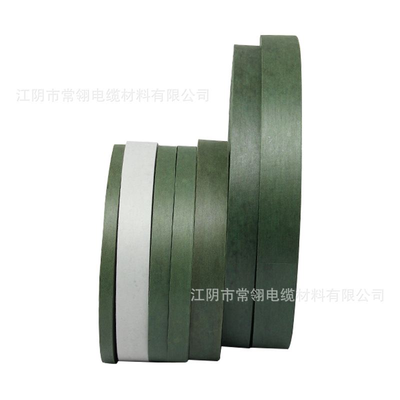 cpp绕包0.3mm电缆用无纺布热轧无纺布军绿色0.2mm点子布无纺布