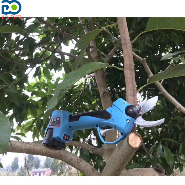 德欧果园园林电动剪刀 修枝剪叶手持式剪枝器 苹果树芒果树修枝器