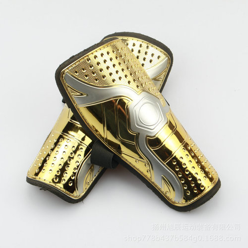 Shin guards for football, suitable for both men and women, children, sports, skating, skiing, breathable, goalkeeper, anti-collision, thin-type electroplated shin guards