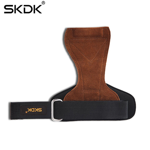 Fitness Palm Guard Cowhide Palm Guard Equipment Non-Slip Wear-Resistant Wrist Guard Deadlift Grip Band Cross-border Dropshipping