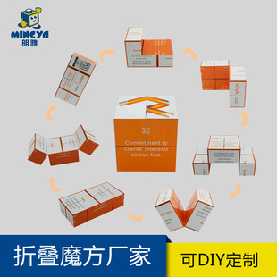 Manufacturers supply changeable square intelligence Rubik's cube magnetic gifts advertising Rubik's cube toys to figure DIY customization