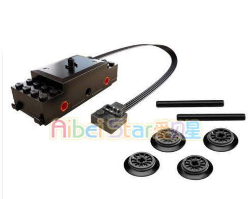 Nacional compatible bloques de construcción de Lego motor compatible 88818882 8883 montado MOC tecnología maquinaria serie PF piezas