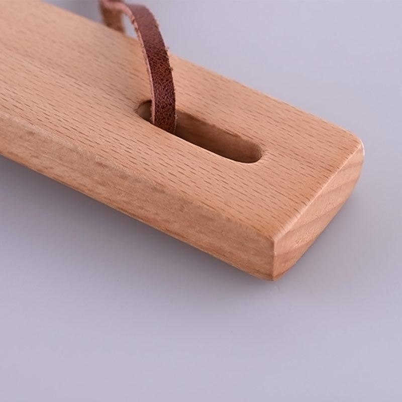 Precio de fábrica, productos de cola de comercio exterior, zapatos de madera maciza, zapatos perezosos de haya, zapatos, zapatos de madera simples y duraderos