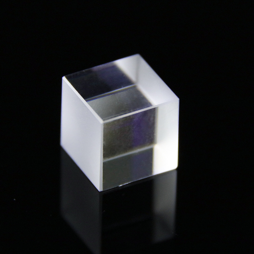 镀膜550~800nmH-K9L材质表面质量60-40光学玻璃方形五五分光棱镜