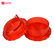 手动旋转压蒜器 创意塑料捣蒜器 防手滑剥蒜器厨房小工具