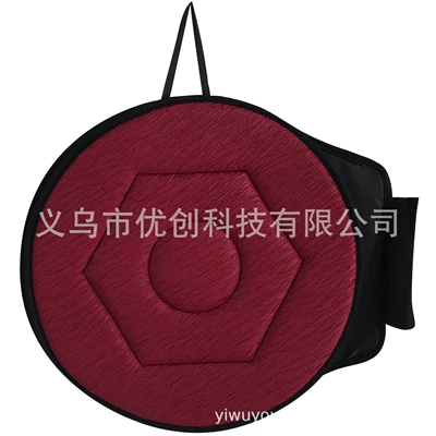 Car-Mounted Home Seat Cushion for the – Multi-function pad - diamond-shaped-bright-red