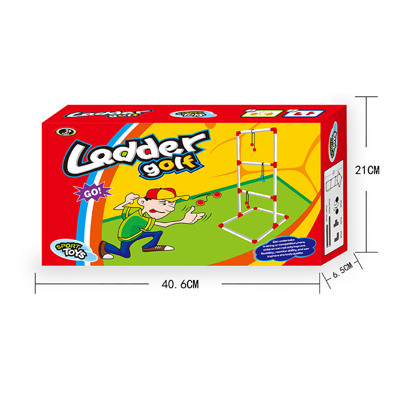 Fiesta de ocio al aire libre para niños Golf escalera de golf juego de lanzar