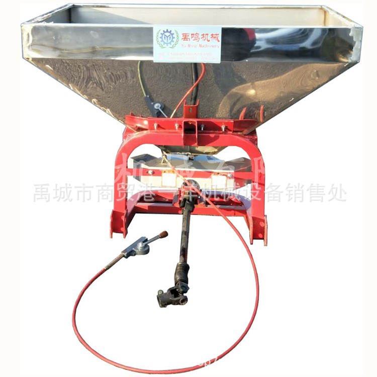 一洋供应单盘 双盘不锈钢撒肥机 抛洒颗粒肥 复合肥 500公斤容量